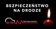 grafika &quot;bezpieczeństwo na drodze&quot;