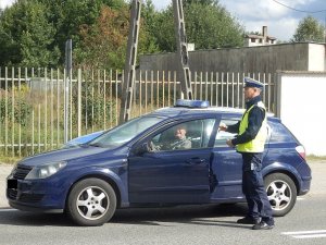 policjanci podczas działań