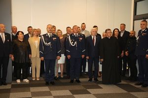 uczestnicy obchodów Święta Policji