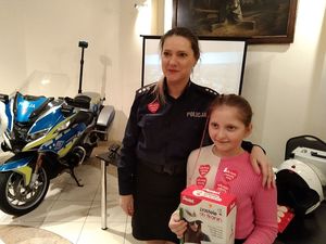 policjanci podczas działań