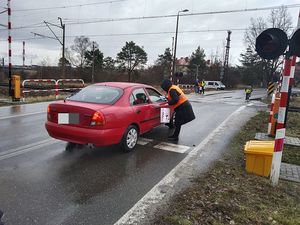 funkcjonariusze podczas działań