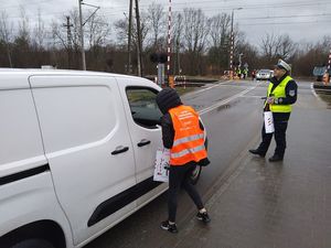 funkcjonariusze podczas działań