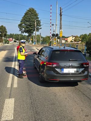 funkcjonariusze podczas działań