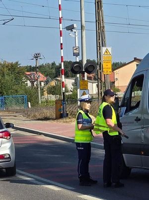 funkcjonariusze podczas działań