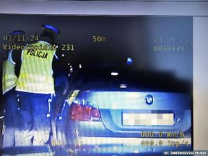 policjanci podczas działań