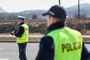 policjanci podczas słuzby