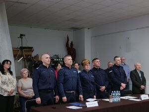 uczestnicy sesji Rady Gminy w Bliżynie