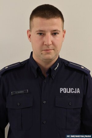 mł. asp. Krzysztof Osóbka