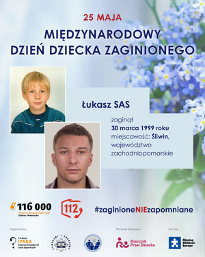 zdjęcie zaginionego